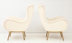 Marco Zanuso Pair of Marco Zanuso for Arflex Senior Lounge Chairs Italy circa 1951 - 3011433