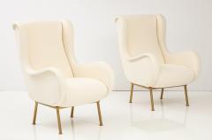 Marco Zanuso Pair of Marco Zanuso for Arflex Senior Lounge Chairs Italy circa 1951 - 3011437