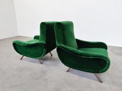 Marco Zanuso Pair of Mid Century Lady Armchairs by Marco Zanuso for Arflex - 2960195