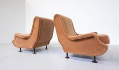 Marco Zanuso Pair of Mid Century Modern Regent Armchairs by Marco Zanuso - 3282661