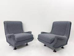 Marco Zanuso Pair of Mid Century Regent Armchairs by Marco Zanuso - 2533407