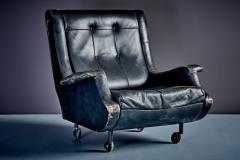 Marco Zanuso Pair of Regent Lounge Chairs by Marco Zanuso for Artflex - 4683497