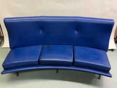 Marco Zanuso Rare Curved Italian Mid Century Triennale Sofa by Marco Zanuso 1951 - 3504069