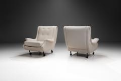 Marco Zanuso Regent Lounge Chairs with Footstools by Marco Zanuso for Arflex Italy 1960s - 3891666