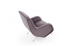Marco Zanuso Set of Reading Lounge Chairs in Mohair Marco Zanuso Italy 1955 - 1235828