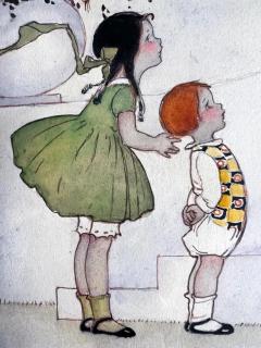 Margaret Evans Price Childrens Book Illustrator Mother Goose Children and Flowers - 3529072