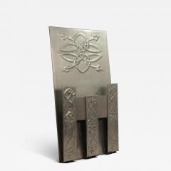 Margaret Gilmour Margaret Gilmour School Arts Crafts Silver Plated Celtic Decorated Wall Rack - 4204107