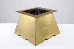Margaret Gilmour Margaret Gilmour attr An Arts Crafts brass planter depicting a galleon - 4188734
