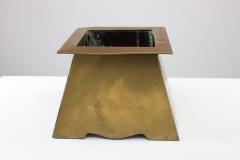 Margaret Gilmour Margaret Gilmour attr An Arts Crafts brass planter depicting a galleon - 4188737