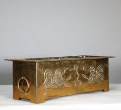Margaret Gilmour School A Glasgow School Brass Planter - 4189634