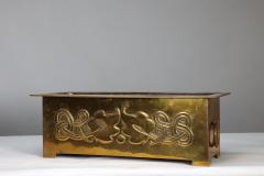 Margaret Gilmour School A Glasgow School Brass Planter - 4189638