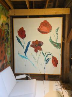 Margaret Milliken Untitled Tulips c 1967 84 x 72  - 4346652