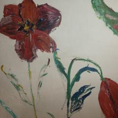 Margaret Milliken Untitled Tulips c 1967 84 x 72  - 4346654