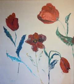 Margaret Milliken Untitled Tulips c 1967 84 x 72  - 4350869