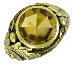 Margaret Rogers Margaret Rogers Gold Ring with Citrine - 70415