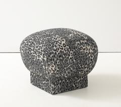 Marge Carson Marge Carson Bergamo Leopard Pouf - 4227923