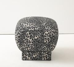Marge Carson Marge Carson Bergamo Leopard Pouf - 4227924