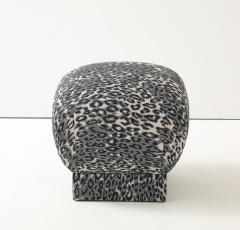 Marge Carson Marge Carson Bergamo Leopard Pouf - 4227930