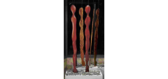 Margery Ellen Goldberg Forest People pricing provided is for all five pieces installed  - 2815520