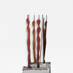 Margery Ellen Goldberg Forest People pricing provided is for all five pieces installed  - 2820203