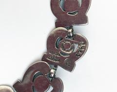 Margot van Voorhees Carr Silver enamel necklace bracelet earrings set by Margot van Voorhees Carr - 4096481