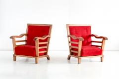 Marguerite Dubuisson Important Pair of Armchairs by Marguerite Dubuisson France 1947 - 1284847