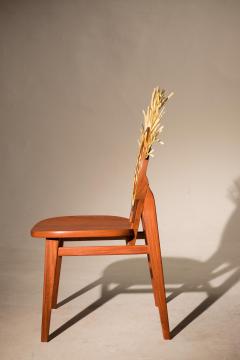 Maria Fernanda Paes de Barros Cocar Chair with headdress in Cabre va wood With artisans from Brazil - 3234494