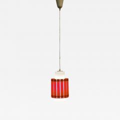 Maria Lindeman Cheerful Red Ceiling Pendant Model K2 74 by Maria Lindeman for Idman 1960s - 4236018