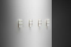 Maria Lindeman Set of Four K8 24 Wall Lamps by Maria Lindeman for Idman Finland 1950s - 4335510