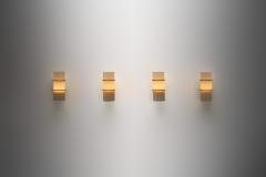 Maria Lindeman Set of Four K8 24 Wall Lamps by Maria Lindeman for Idman Finland 1950s - 4335511