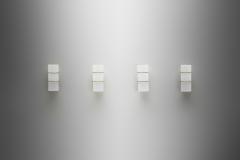 Maria Lindeman Set of Four K8 24 Wall Lamps by Maria Lindeman for Idman Finland 1950s - 4335512