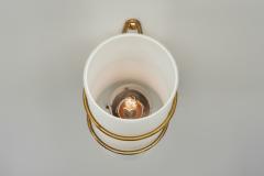 Maria Lindeman Set of Four K8 24 Wall Lamps by Maria Lindeman for Idman Finland 1950s - 4335515