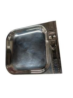 Maria Pergay 1970s Silver plated vide poche by Maria Pergay - 4421166