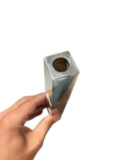 Maria Pergay 1970s belt serie silver plated lighter holder by Maria Pergay - 4421178