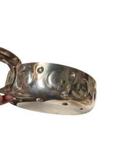 Maria Pergay Large silver plated wine taster vide poche or catchall by Maria Pergay - 4567849