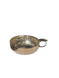 Maria Pergay Large silver plated wine taster vide poche or catchall by Maria Pergay - 4567854