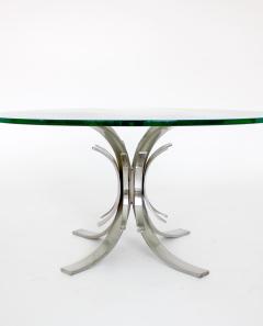 Maria Pergay Maria Pergay Stainless Steel Coffee Table Gerbe Model - 2517473