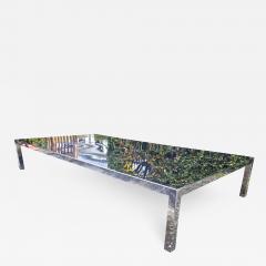 Maria Pergay Mary Pergay longest steel polished coffee table - 1656035