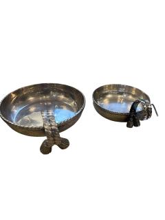 Maria Pergay Set of 3 Silver plated vide poche by Maria Pergay - 4590860