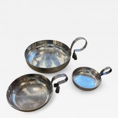 Maria Pergay Set of 3 Silver plated vide poche by Maria Pergay - 4591693