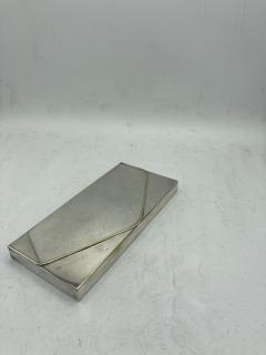 Maria Pergay Silver plated table boxe by Maria Pergay - 3053742