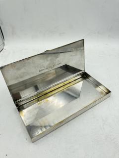 Maria Pergay Silver plated table boxe by Maria Pergay - 3053744
