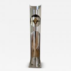 Maria Pergay Skull Floor Lamp in Stainless Steel and Bronze - 4392628