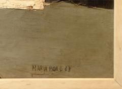 Maria Polo Abstract Oil on Canvas by Maria Polo - 2683933