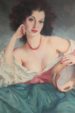 Maria Szantho Maria Szantho Woman with Tambourine 1930 s - 1525834