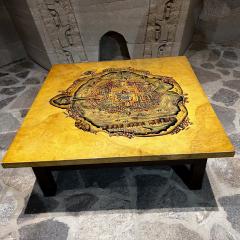 Maria Teresa Mendez 1970s Mexico City Art Goatskin Coffee Table Maria Teresa Mendez - 3301268