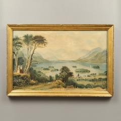 Maria W Chapin Landscape View of a Lake with Onlookers - 3944374