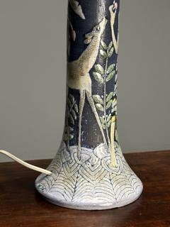 Marian Zawadzki Tilgmans Swedish Mid Century Modern Table Lamp Ceramic 1956 - 3642634