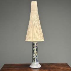 Marian Zawadzki Tilgmans Swedish Mid Century Modern Table Lamp Ceramic 1956 - 3642635