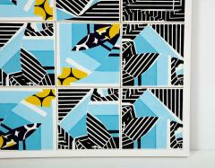 Mariana Lloyd Contemporary Composition with Limited Edition Tiles by Brazilian Designer - 1251996